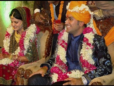 ms dhoni and his wife